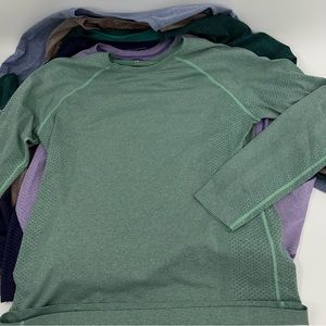 6 Figs Salta Seamless long sleeve underscrub tops 2XL